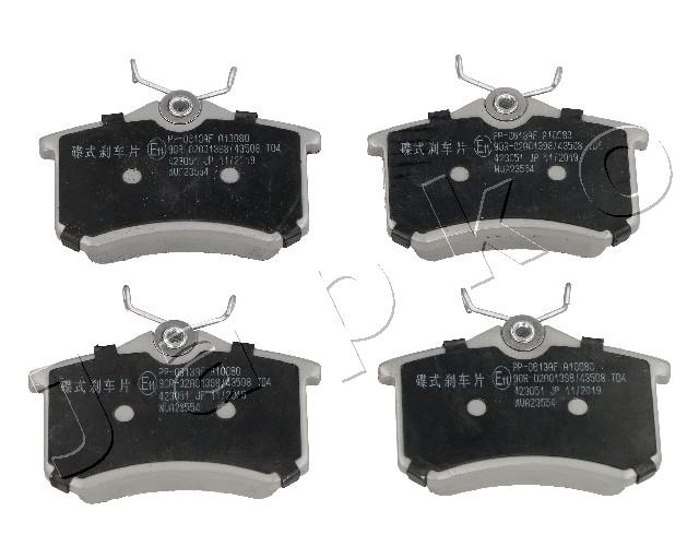 Brake Pad Set, disc brake JAPKO 510613