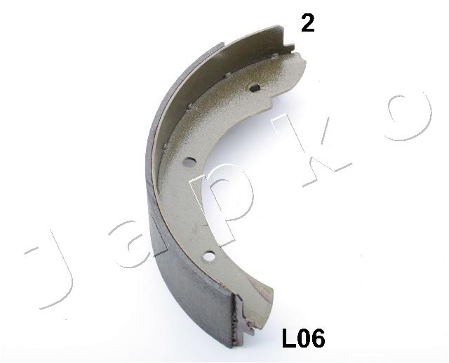 Brake Shoe Set, parking brake JAPKO 55L06