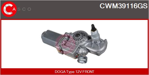 Wiper Motor CASCO CWM39116GS