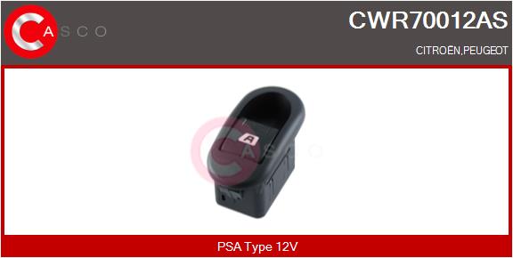 Switch, window regulator CASCO CWR70012AS