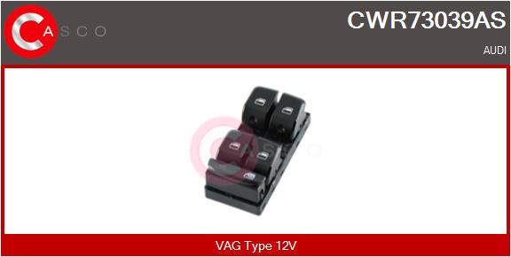 Switch, window regulator CASCO CWR73039AS
