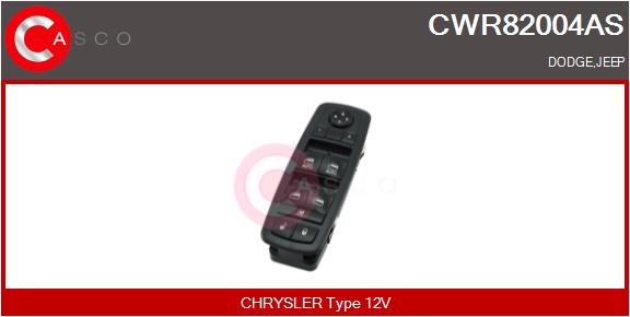 Switch, window regulator CASCO CWR82004AS