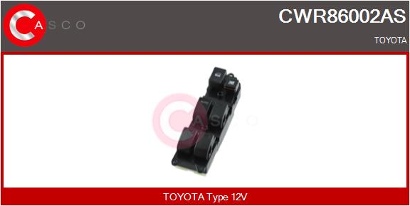 Switch, window regulator CASCO CWR86002AS