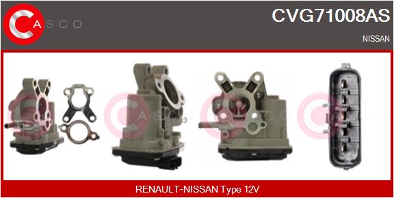EGR Valve CASCO CVG71008AS