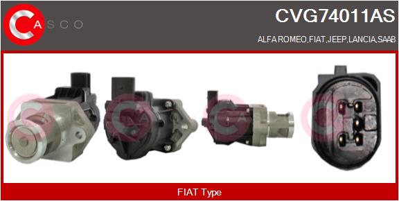 EGR Valve CASCO CVG74011AS