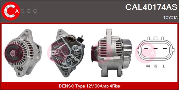 Alternator CASCO CAL40174AS