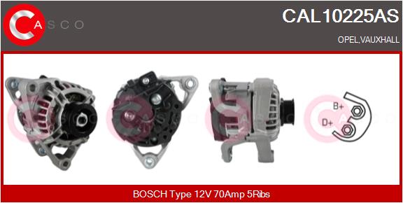 Alternator CASCO CAL10225AS