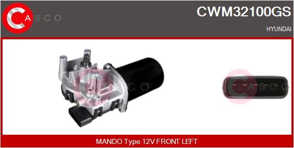 Wiper Motor CASCO CWM32100GS