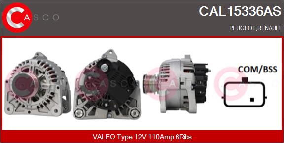 Alternator CASCO CAL15336AS