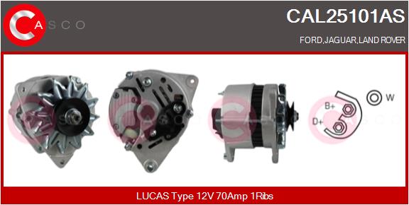 Alternator CASCO CAL25101AS