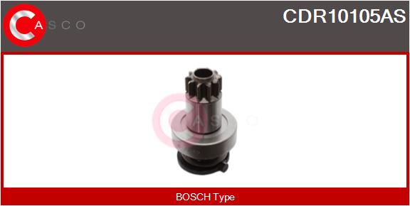 Pinion, starter CASCO CDR10105AS