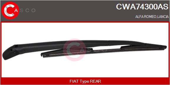 Wiper arm CASCO CWA74300AS
