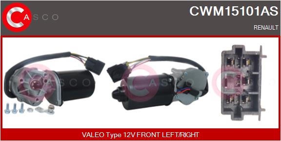 Wiper Motor CASCO CWM15101AS