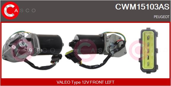 Wiper Motor CASCO CWM15103AS