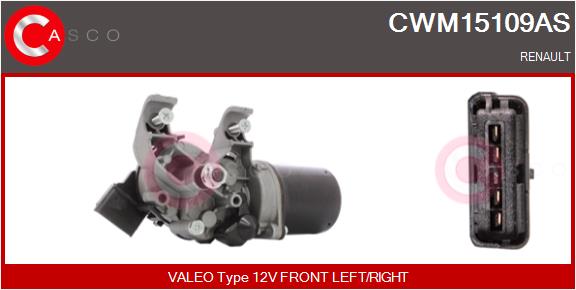 Wiper Motor CASCO CWM15109AS