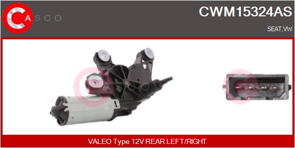 Wiper Motor CASCO CWM15324AS