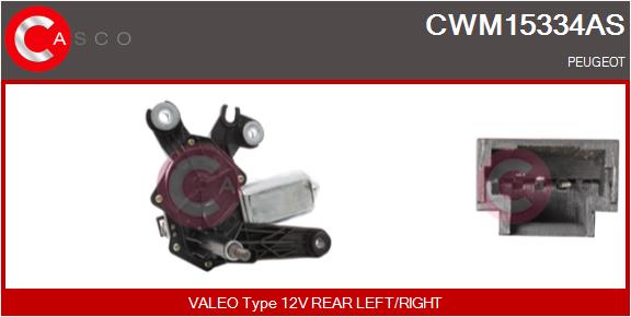 Wiper Motor CASCO CWM15334AS
