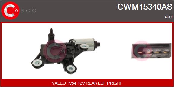 Wiper Motor CASCO CWM15340AS