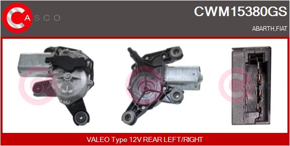 Wiper Motor CASCO CWM15380GS