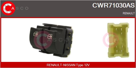 Switch, window regulator CASCO CWR71030AS