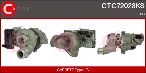 Turbocharger CASCO CTC72028KS