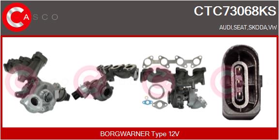 Turbocharger CASCO CTC73068KS