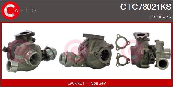 Turbocharger CASCO CTC78021KS