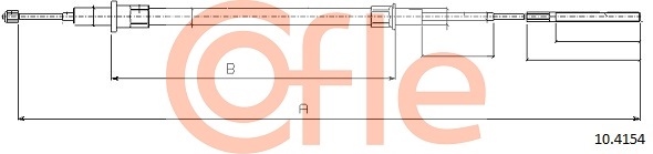 Cable, parking brake COFLE 10.4154