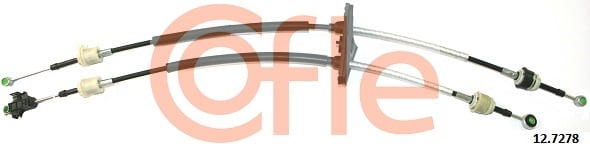 Cable, manual transmission COFLE 12.7278