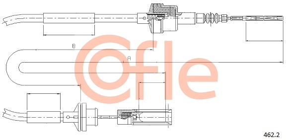 Clutch Cable COFLE 462.2