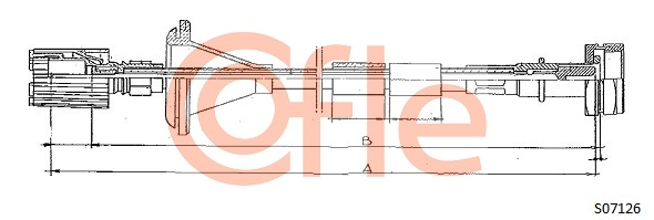 Tacho Shaft COFLE S07126