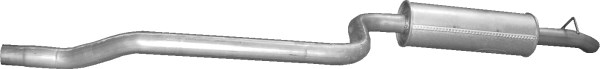 Rear Muffler POLMO 37.21