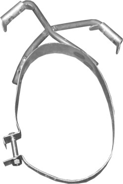 Clamp, silencer POLMO 50.63