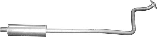 Centre Muffler POLMO 26.289