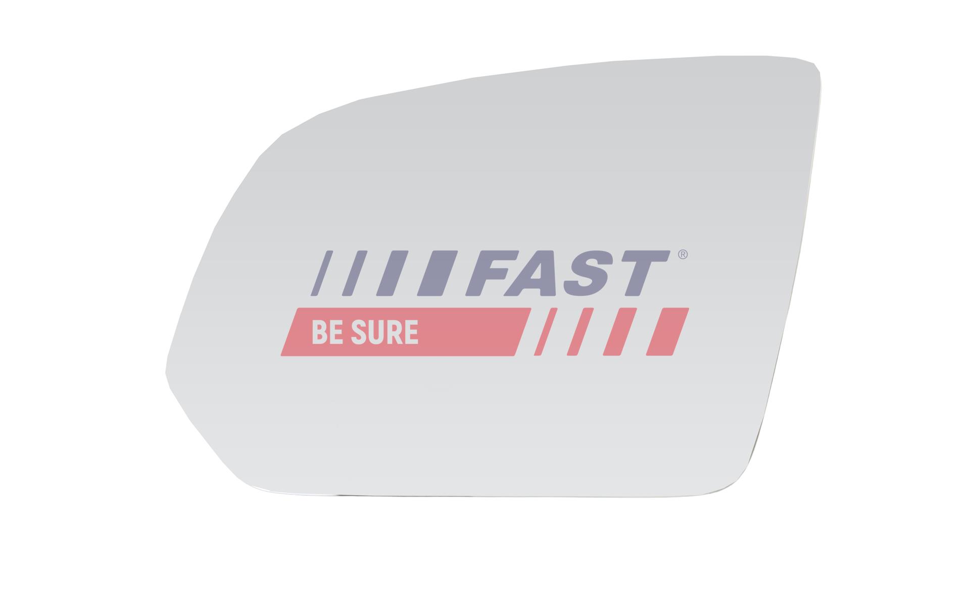 Mirror Glass, exterior mirror FAST FT10300