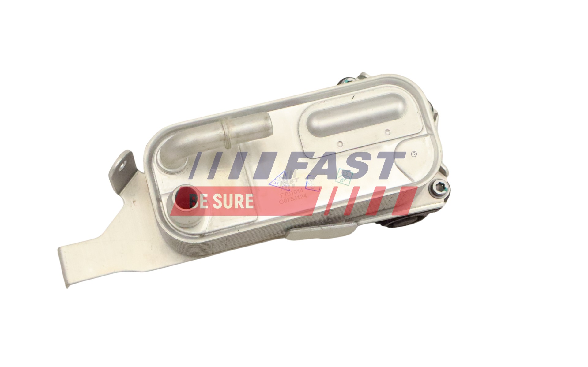 Oil Cooler, engine oil FAST FT01014