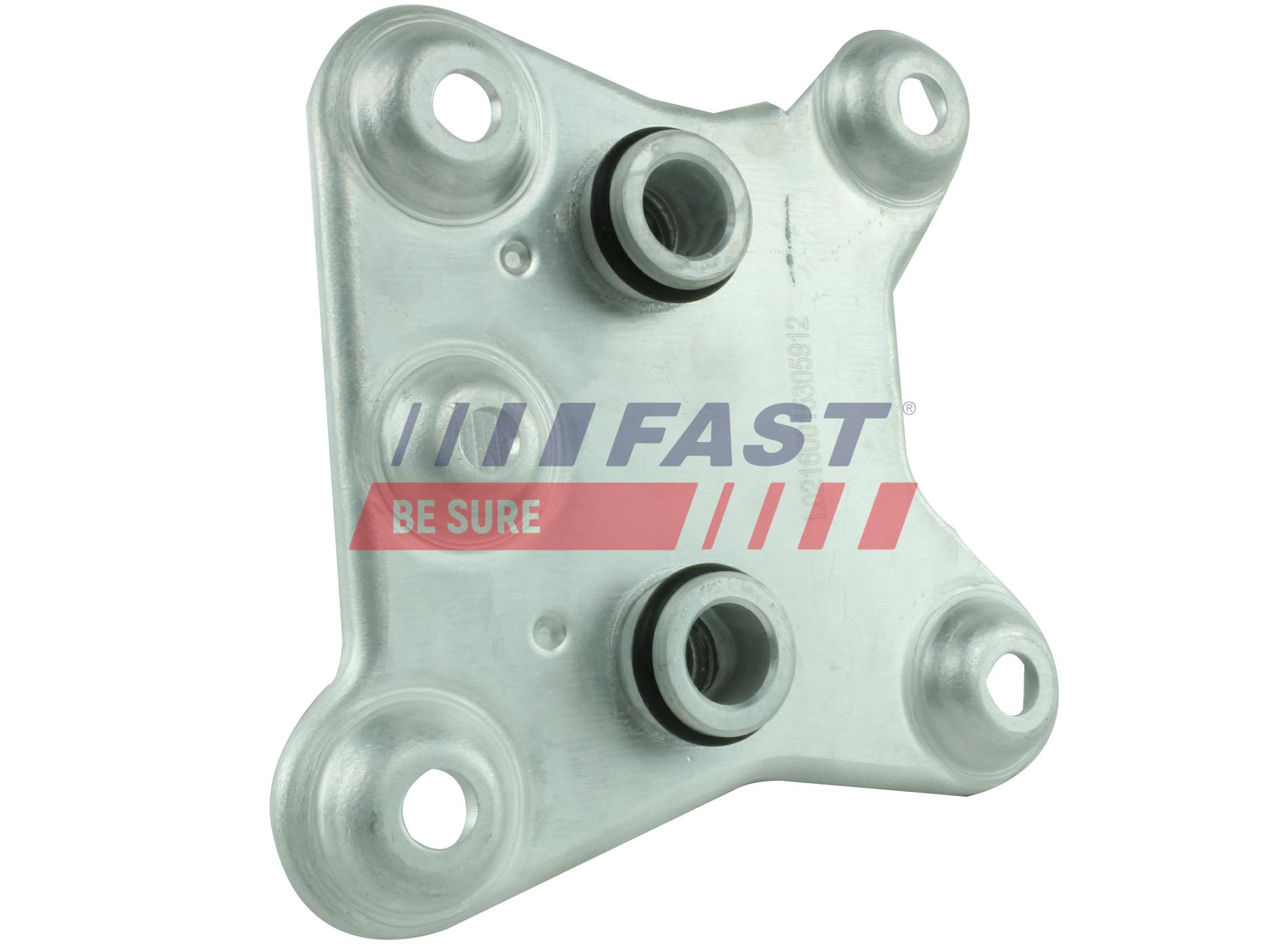 Oil Cooler, engine oil FAST FT55400