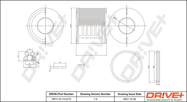 Fuel filter Dr!ve+ DP1110.13.0173