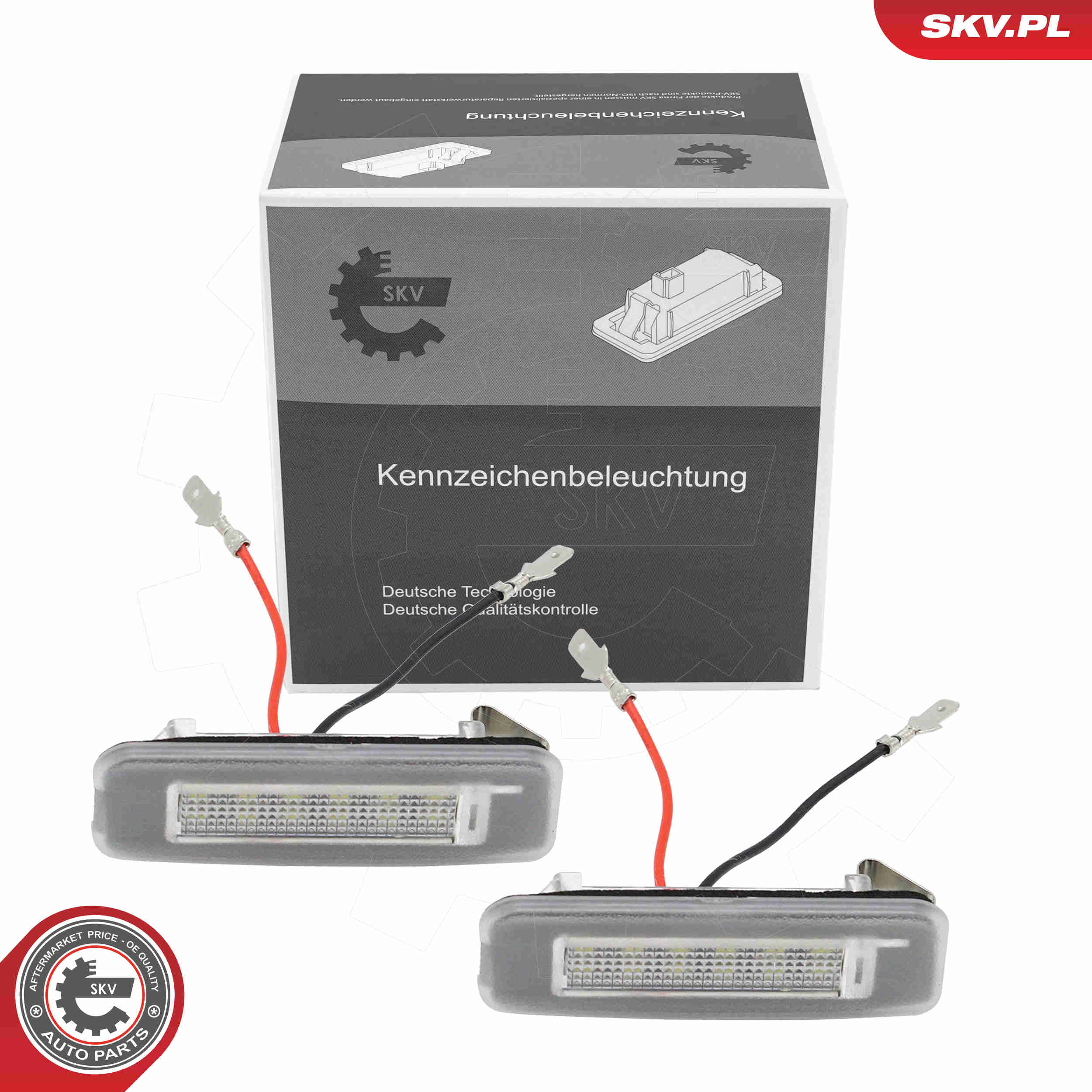 Licence Plate Light ESEN SKV 72SKV552