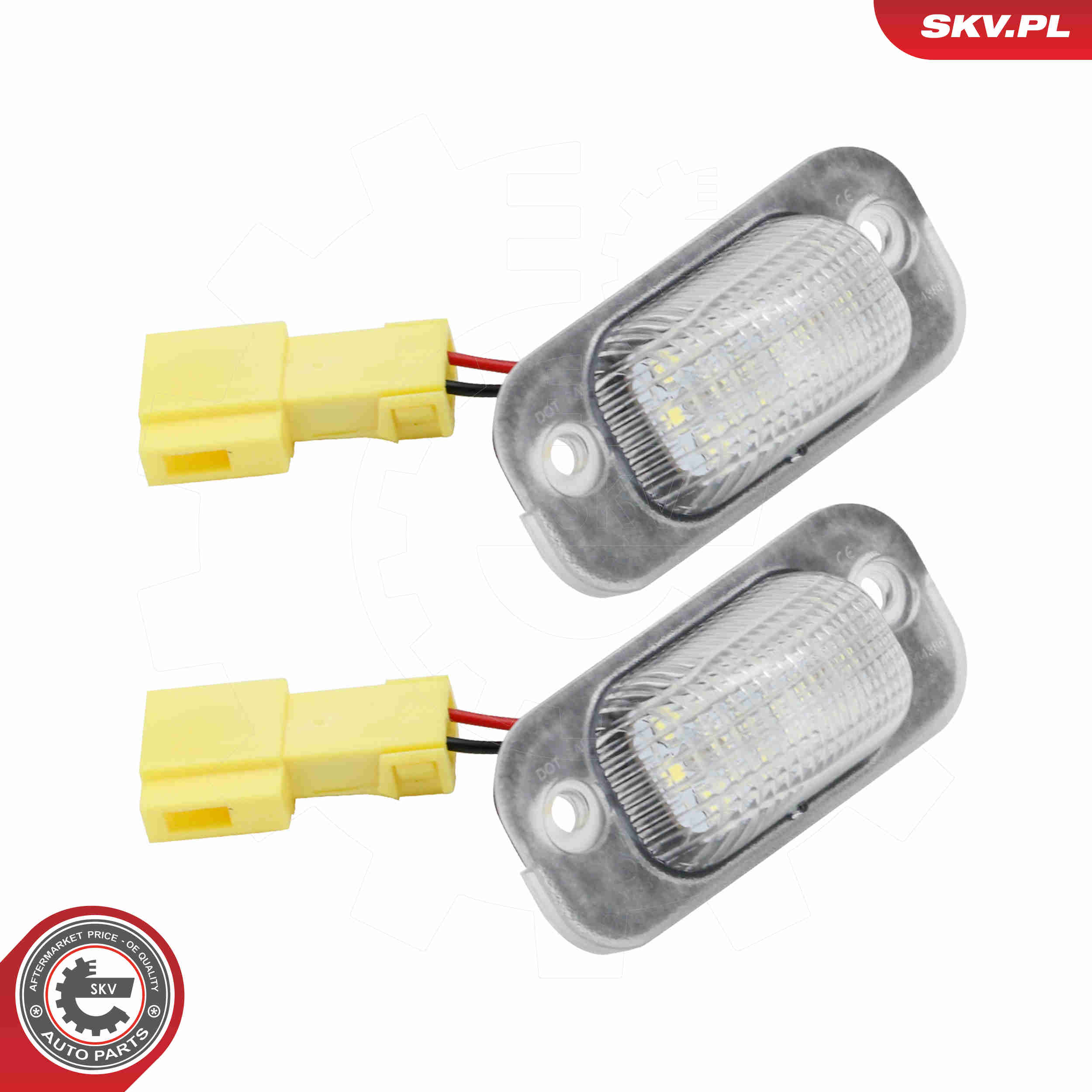Luces de matrícula ESEN SKV 72SKV556