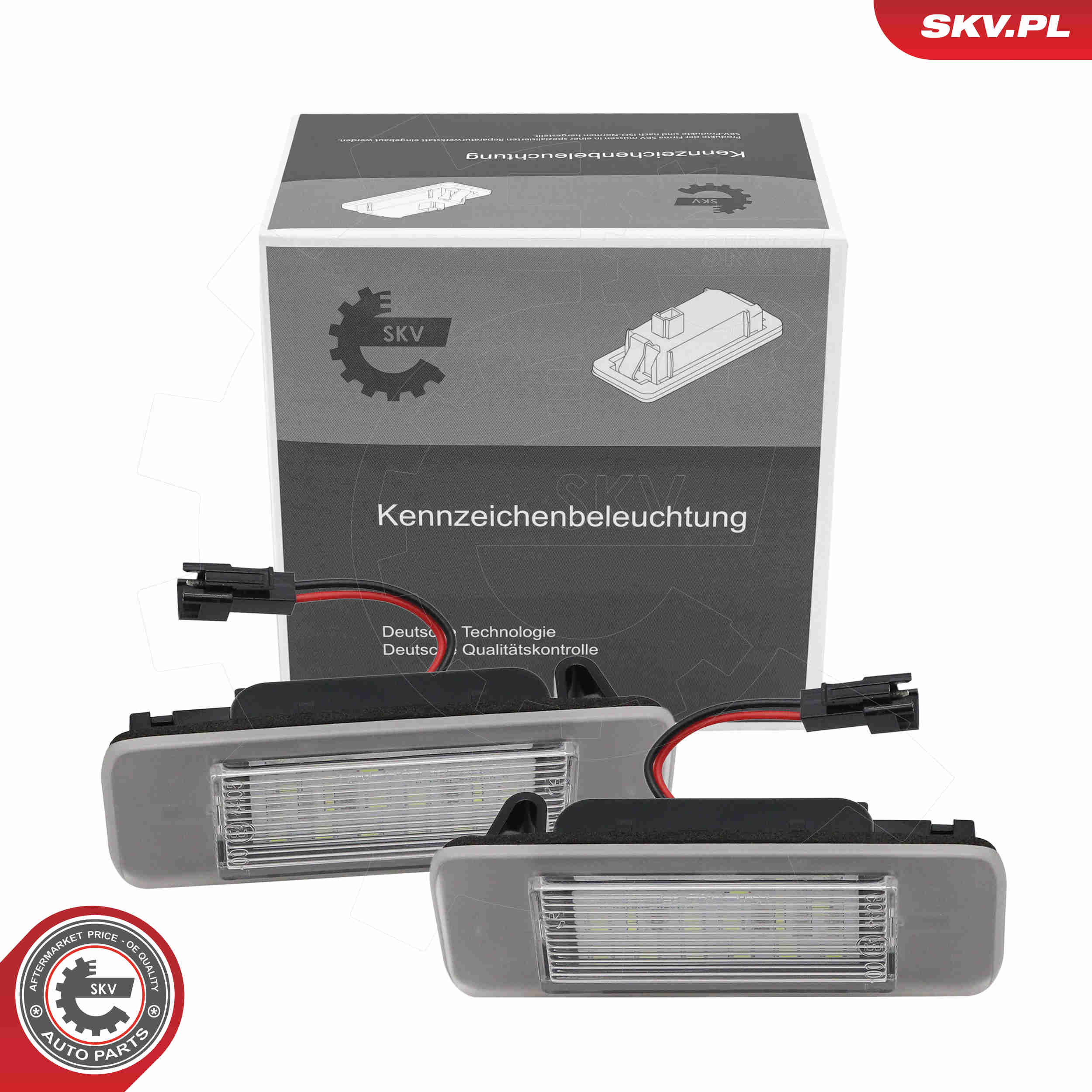 Licence Plate Light ESEN SKV 72SKV564