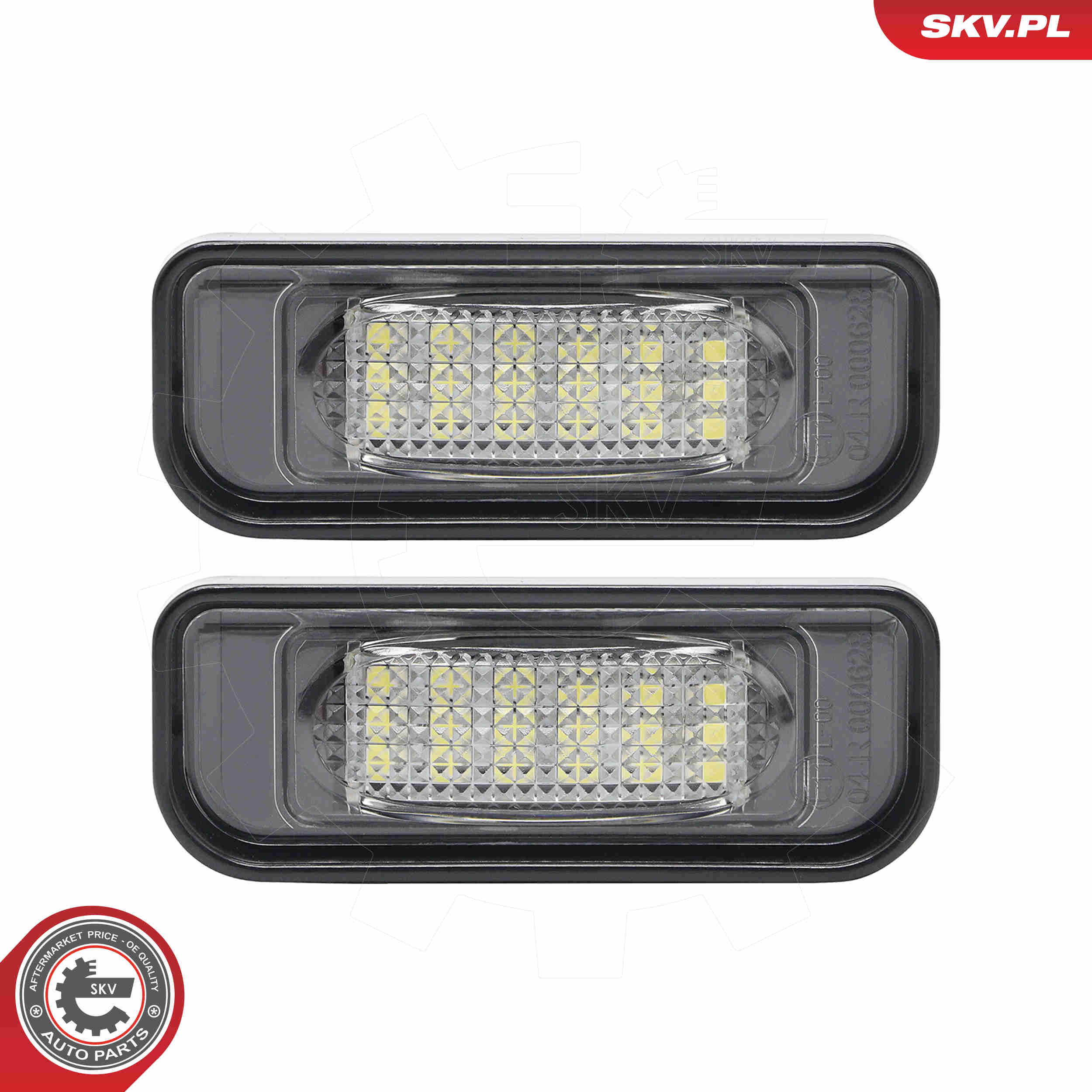 Luces de matrícula ESEN SKV 72SKV570