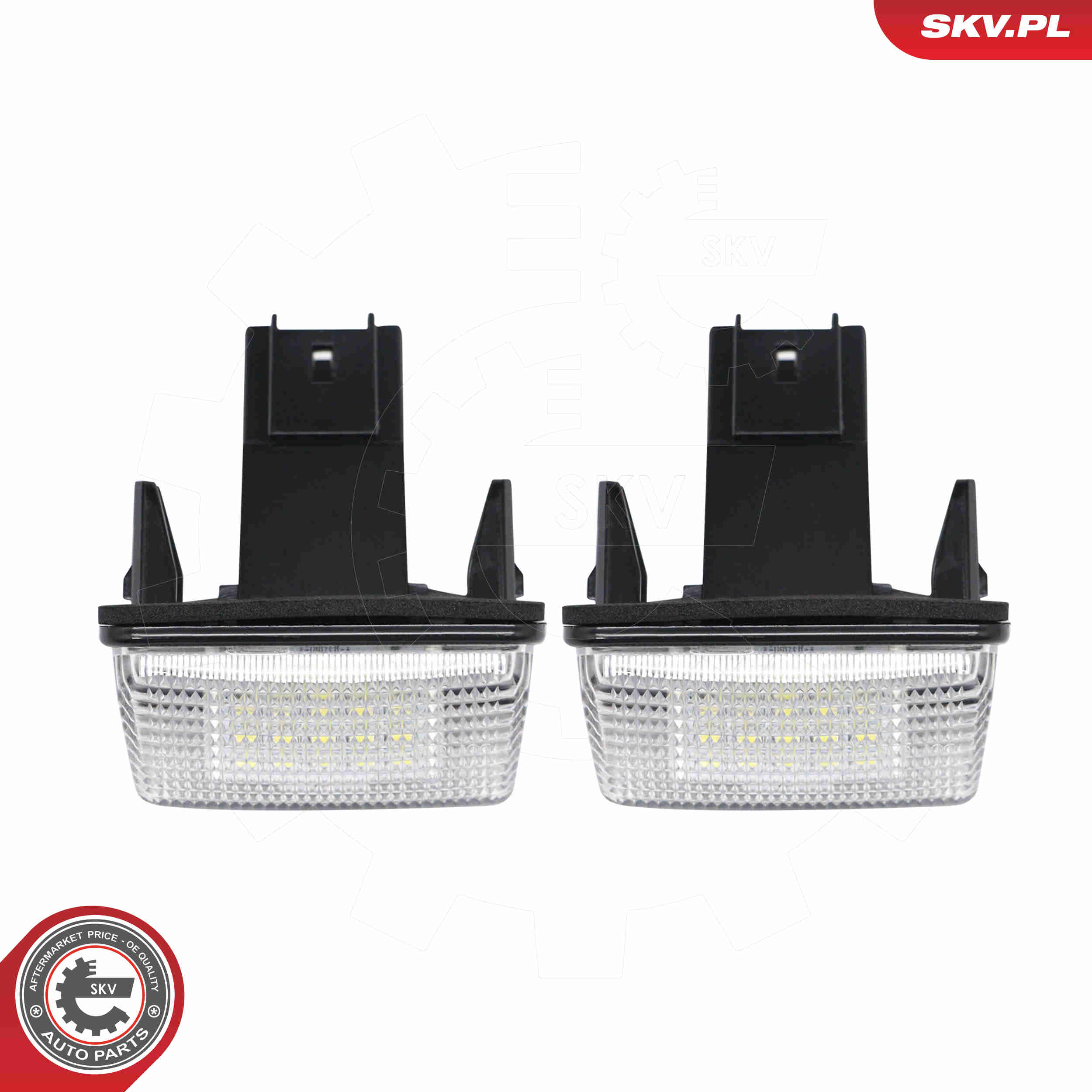 Luces de matrícula ESEN SKV 72SKV575