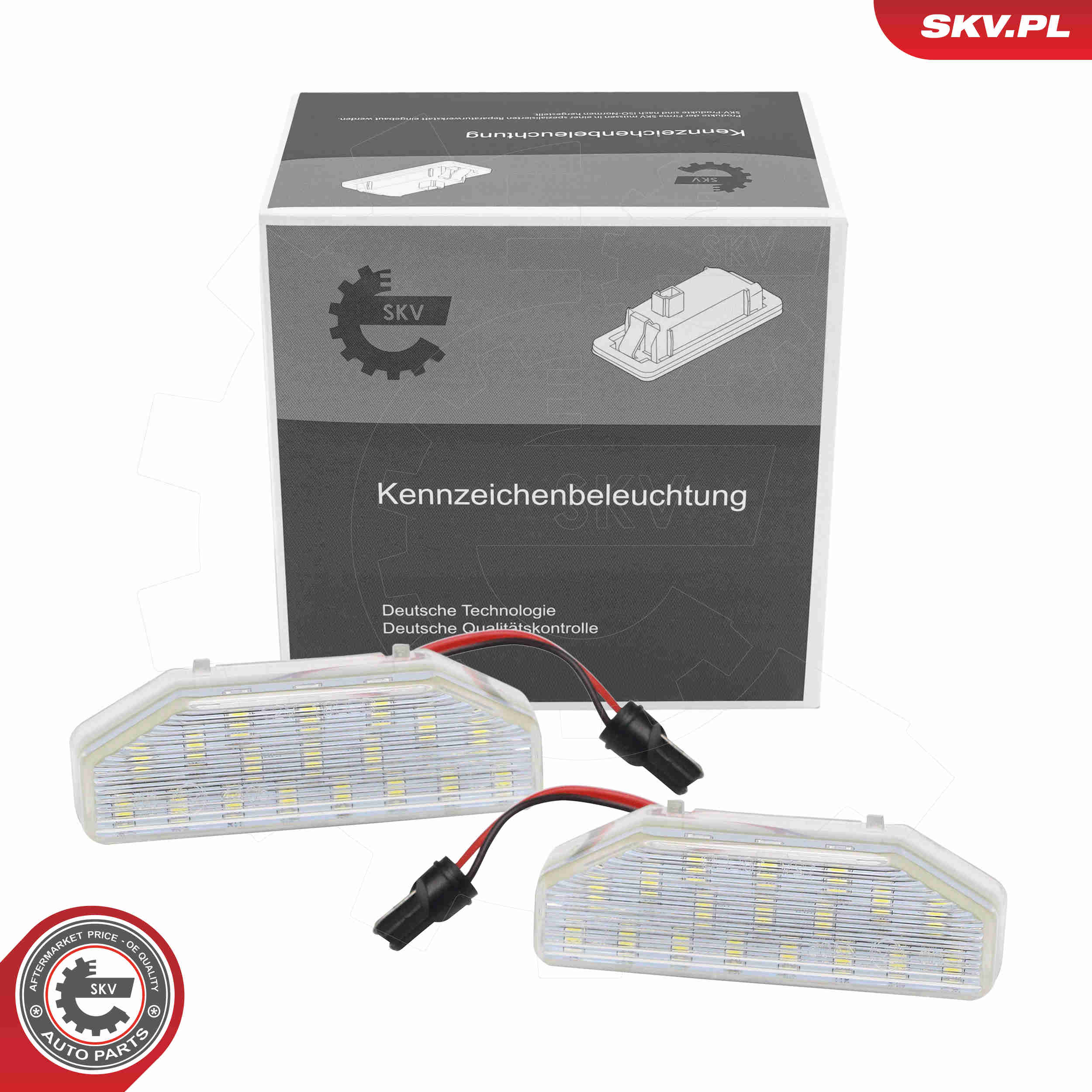 Licence Plate Light ESEN SKV 72SKV581