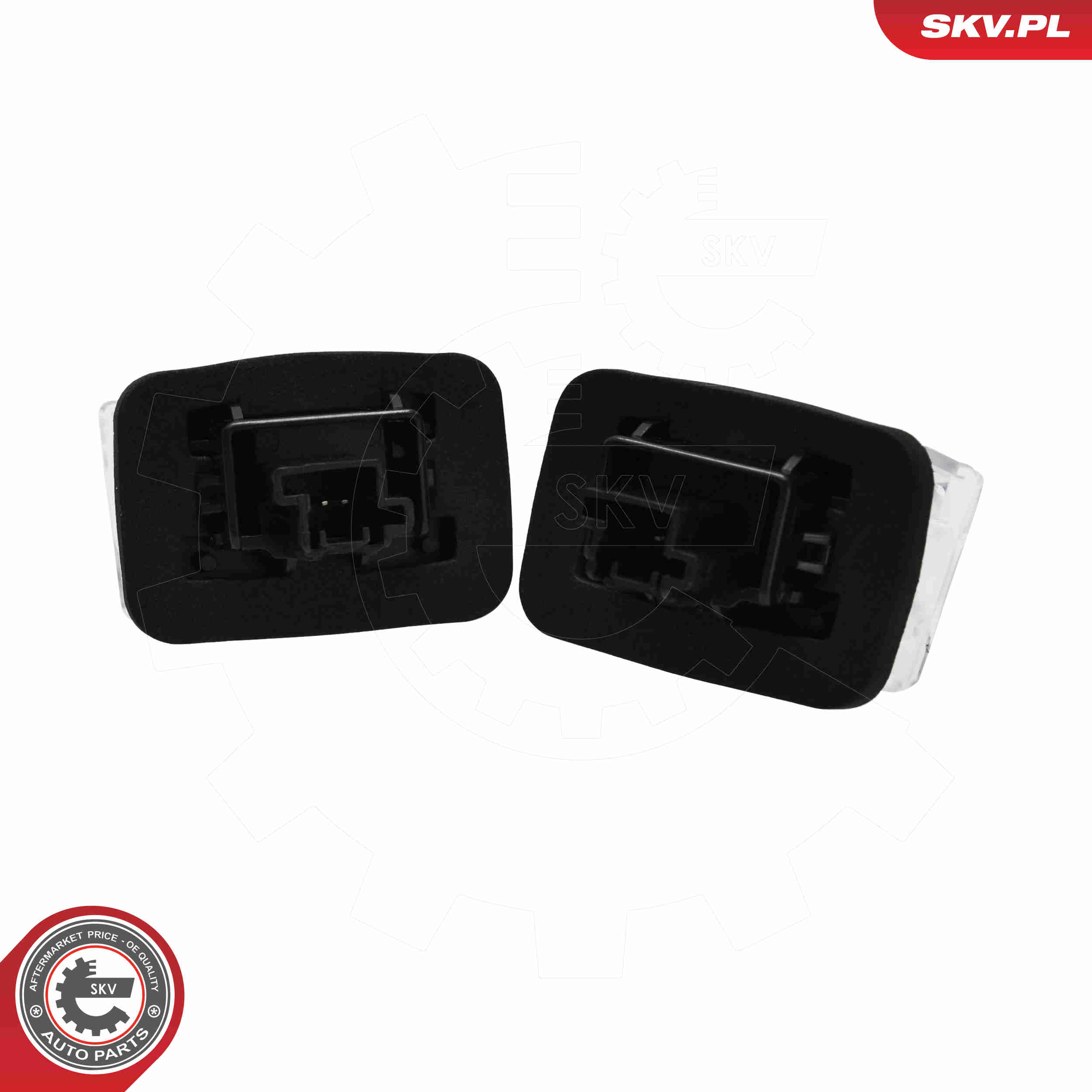 Luces de matrícula ESEN SKV 72SKV583