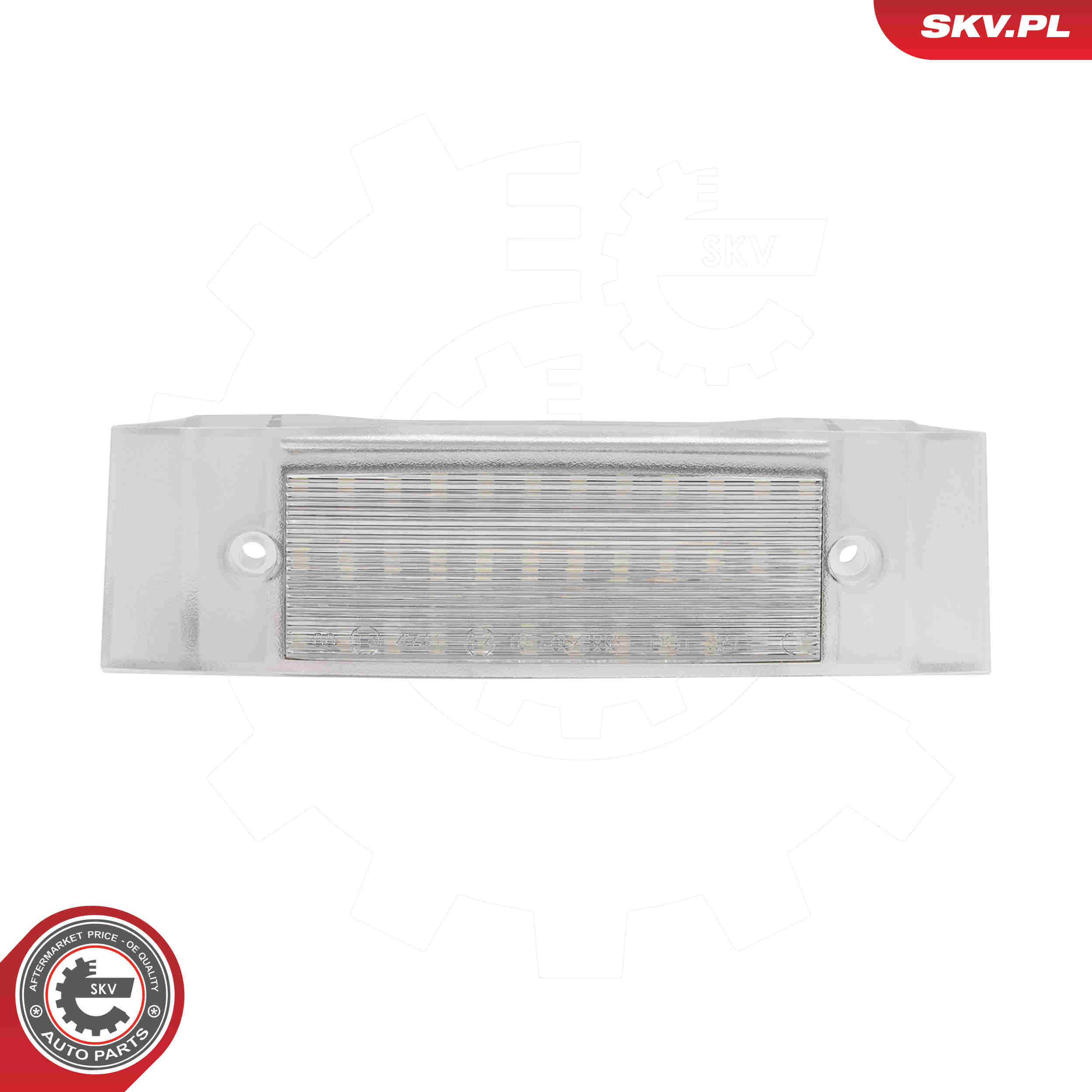 Luces de matrícula ESEN SKV 72SKV596
