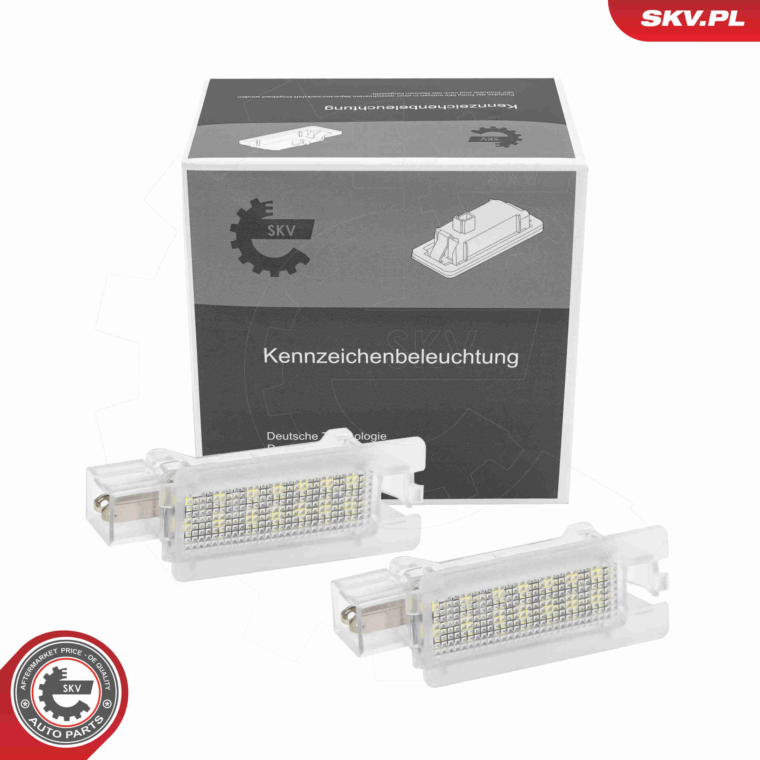 Licence Plate Light ESEN SKV 72SKV607