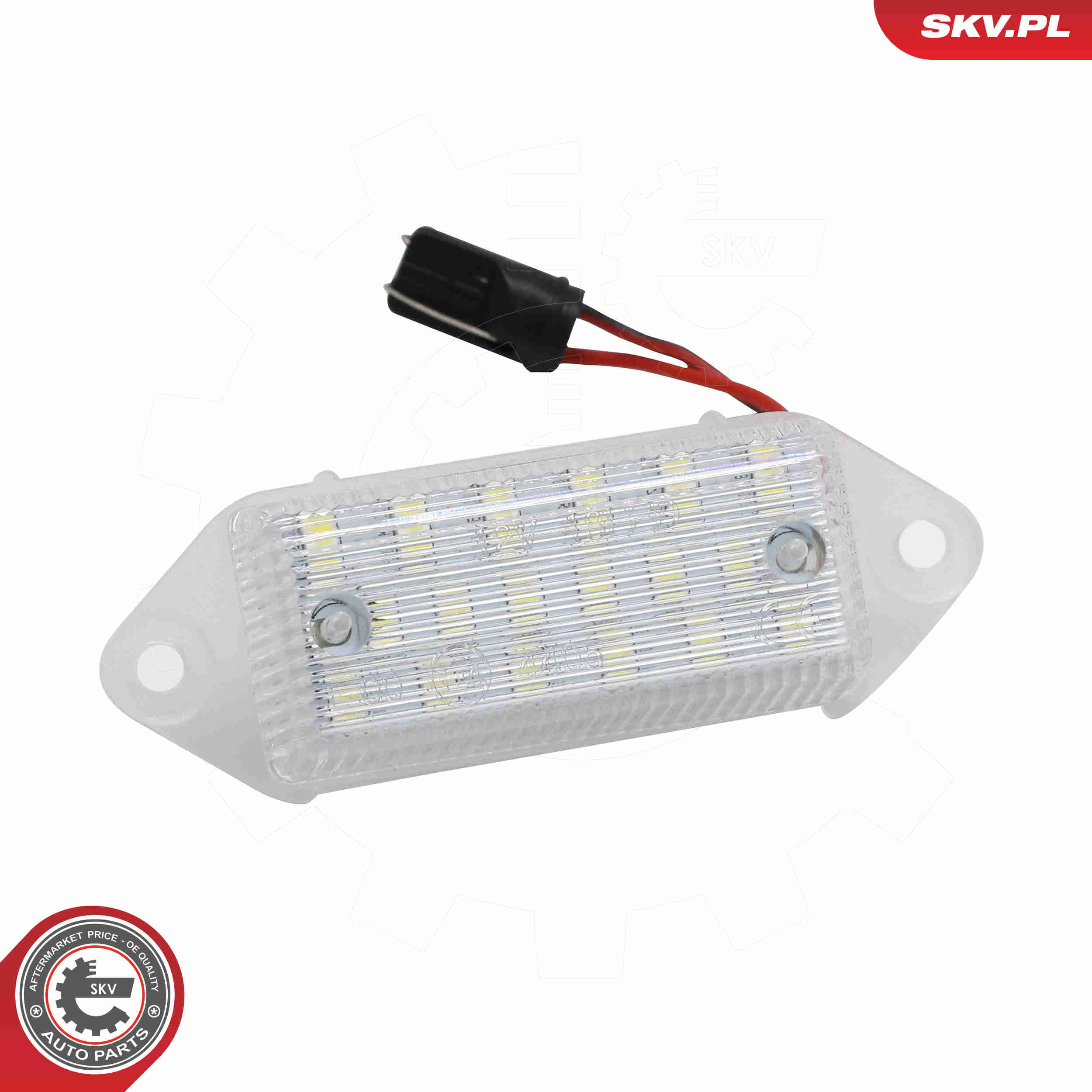 Luces de matrícula ESEN SKV 72SKV610
