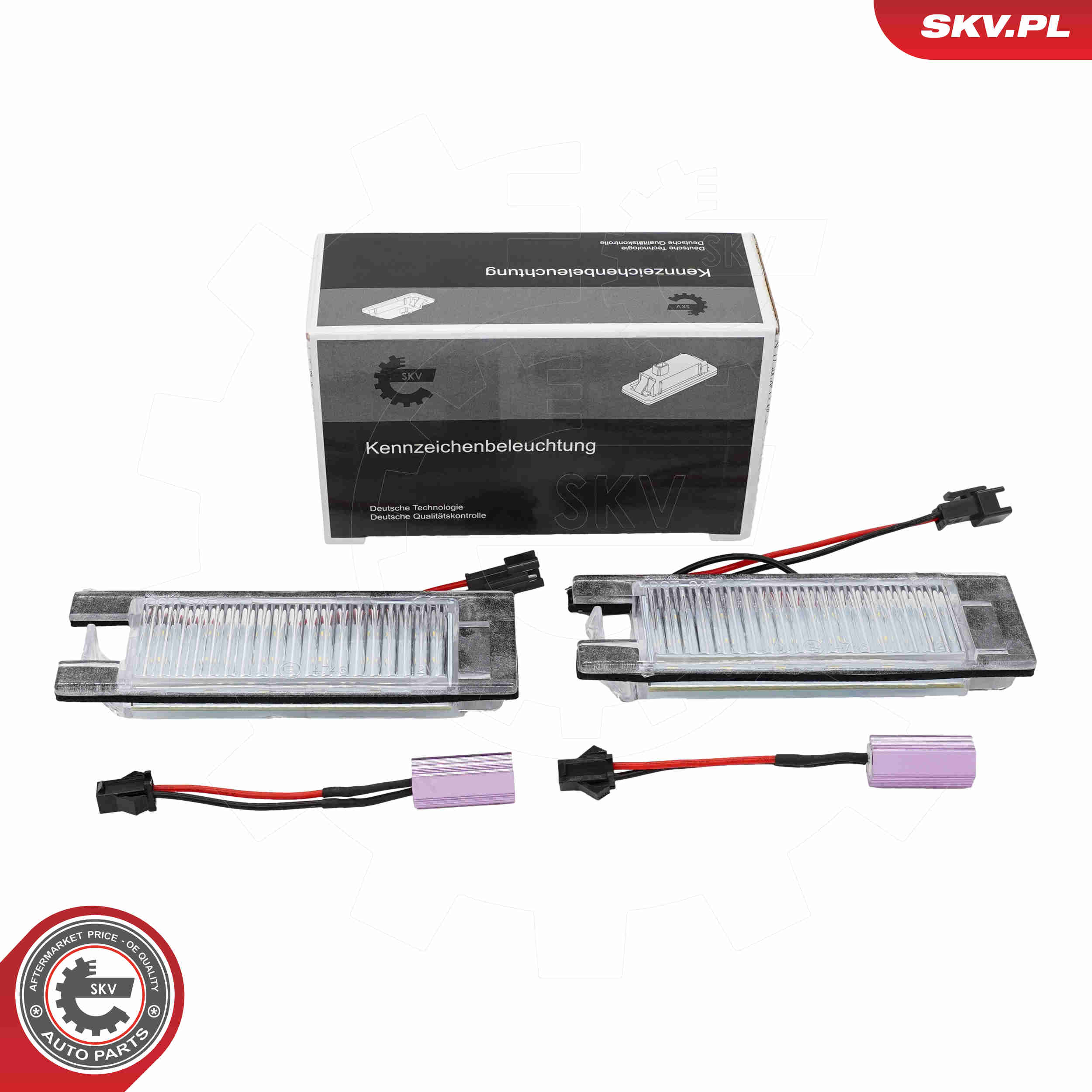 Licence Plate Light ESEN SKV 72SKV615