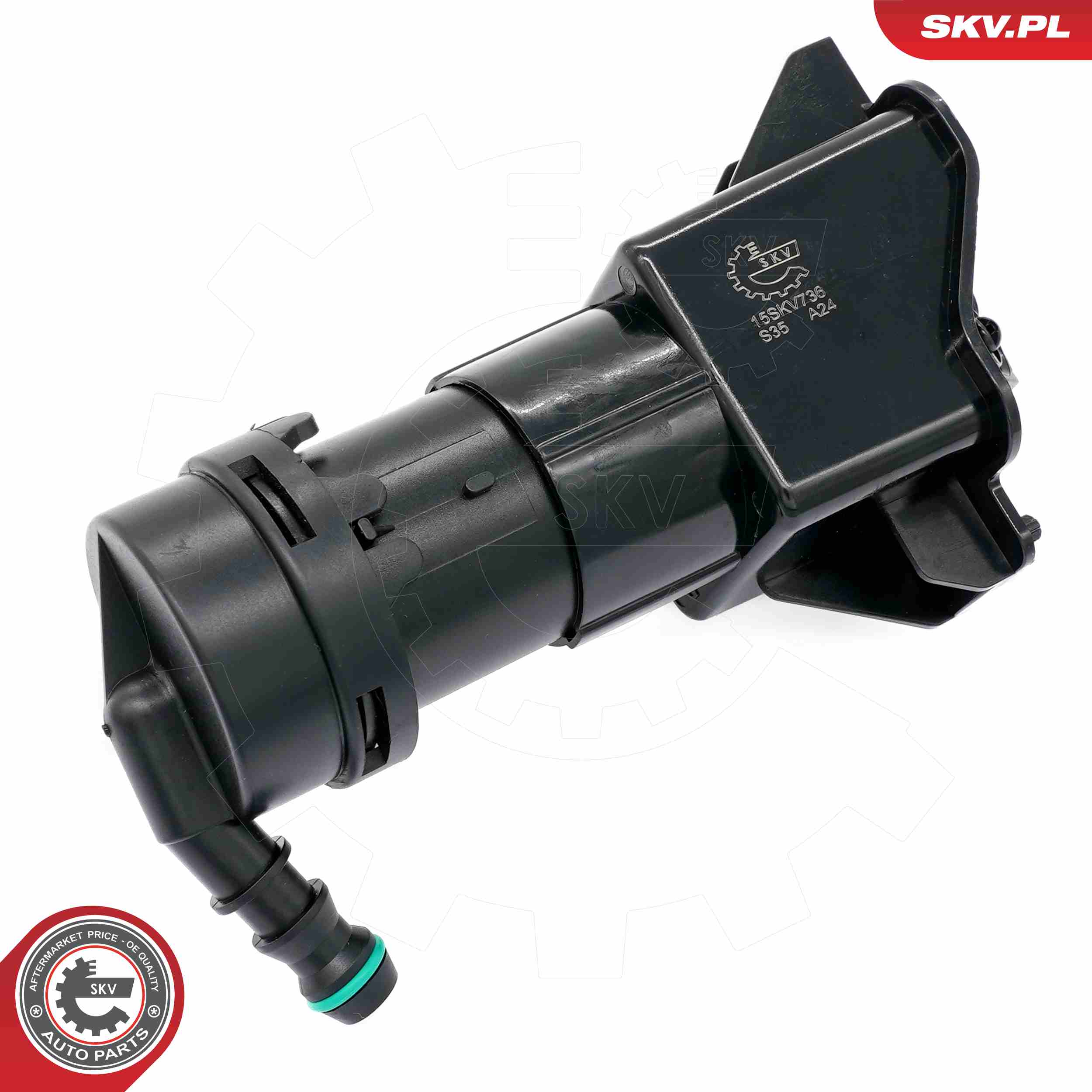 Tobera de agua regadora, lavado de faros ESEN SKV 15SKV736